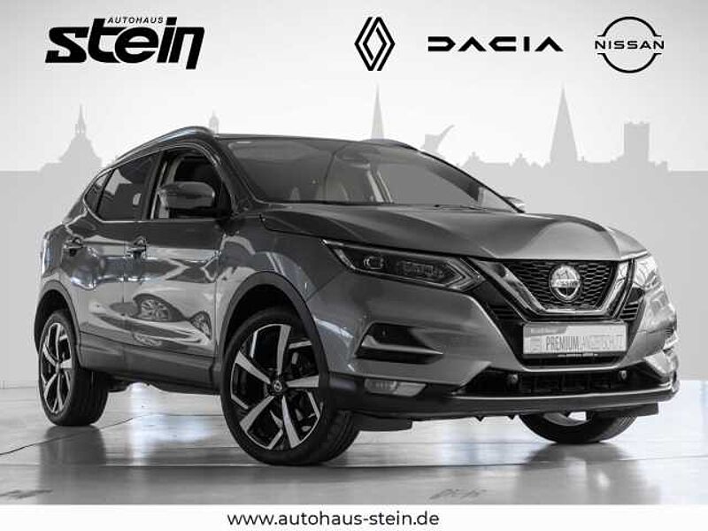 Nissan Qashqai Akari 1.3 DIG-T DCT Klima Leder Navi AHK Glasdach