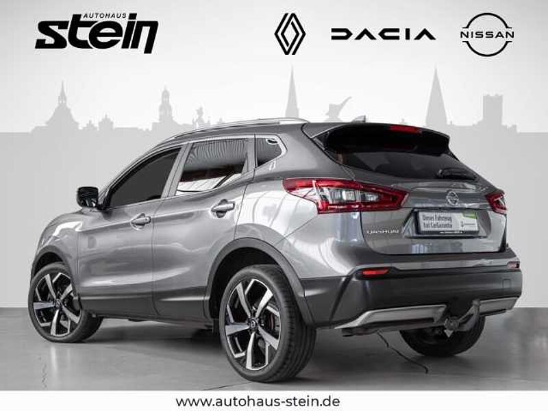 Nissan Qashqai Akari 1.3 DIG-T DCT Klima Leder Navi AHK Glasdach